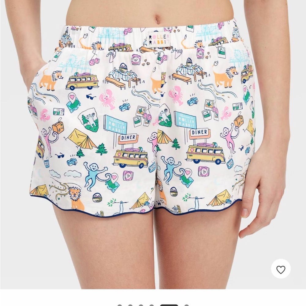 Roller Rabbit Target Roadtrip PJ Boxer  Shorts Size Large